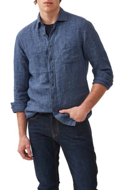 Rodd & Gunn Coromandel Sports Fit Shirt In Marine