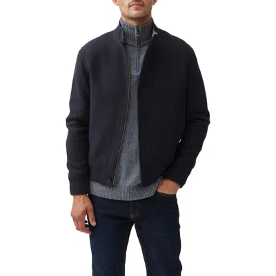 RODD & GUNN RODD & GUNN DELLWOOD COTTON ZIP-UP BOMBER JACKET