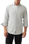 Rodd & Gunn Featherston Slim Fit Button Down Shirt In Salt