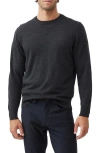 Rodd & Gunn Ferndale Crewneck Sweater In Charcoal Marle