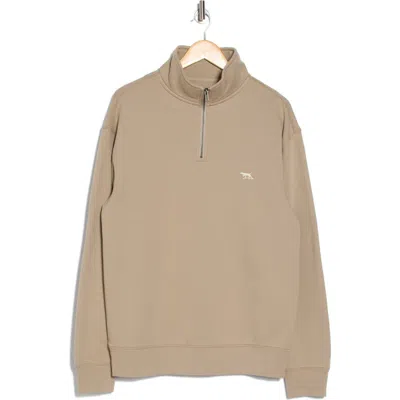 Rodd & Gunn Glen Eden Quarter-zip Pullover Sweatshirt In Sand