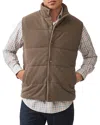Rodd & Gunn Lake Ferry Vest In Khaki