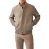 Rodd & Gunn - Lake Taylor Bomber Style Jacket In Fawn 009149-01 In Fawn