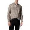 Rodd & Gunn Lawrence Sports Fit Plaid Button-up Shirt In Gravel