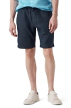 Rodd & Gunn Linen 9 Resort Shorts In Navy