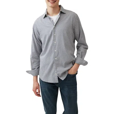 Rodd & Gunn Men's Lockington Slim-fit Sport Shirt In Smoke