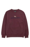 Rodd & Gunn Logo Sweatshirt In Garnet
