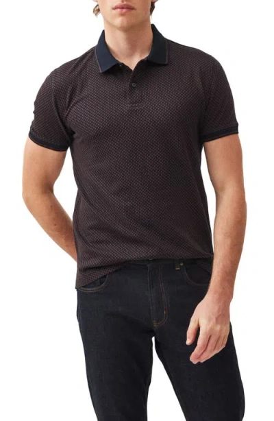 Rodd & Gunn Lynden Slim Fit Polo Shirt In Midnight