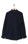 Rodd & Gunn Martinborough Long Sleeve Cotton Button-up Shirt In Navy