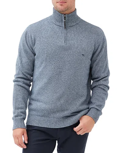 RODD & GUNN RODD AND GUNN MERRICK BAY QUARTER-ZIP SWEATER