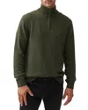 Rodd & Gunn Rodd And Gunn Merrick Bay Quarter-zip Sweater In Loden