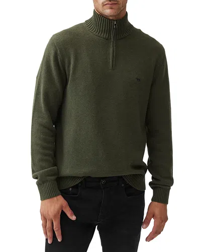 RODD & GUNN RODD AND GUNN MERRICK BAY QUARTER-ZIP SWEATER
