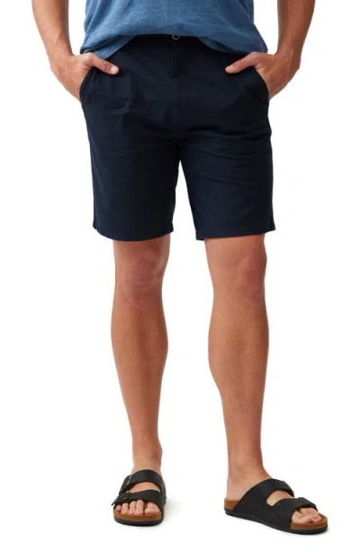 Rodd & Gunn The Gunn 9 Shorts In Midnight