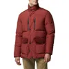 Rodd & Gunn Ohau Water Resistant Down Puffer Jacket In Garnet
