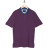 Rodd & Gunn Pine Hill Stripe Polo In Burgundy Multi