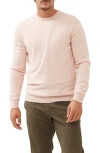 Rodd & Gunn Queenstown Crewneck Sweater In Peach