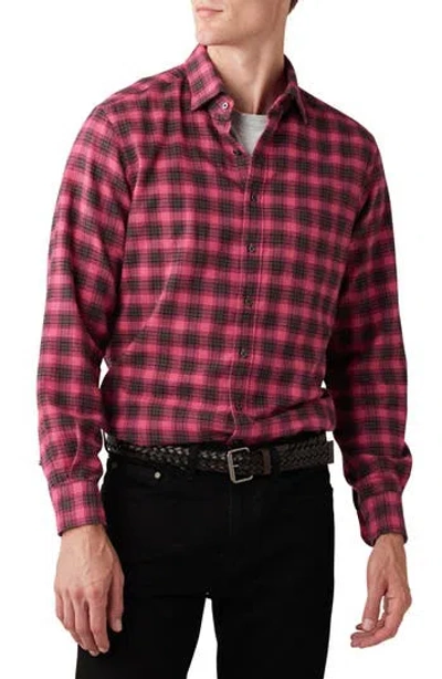 RODD & GUNN RODD & GUNN RADBROOK SPORTS FIT PLAID FLANNEL BUTTON-UP SHIRT
