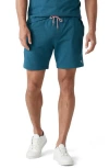 Rodd & Gunn Resort Piqué Cotton Shorts In Pacific