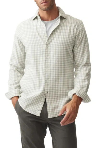 Rodd & Gunn Teddington Button Front Shirt In Pistachio