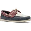 Rodd & Gunn Viaduct Boat Shoe In Black Multi