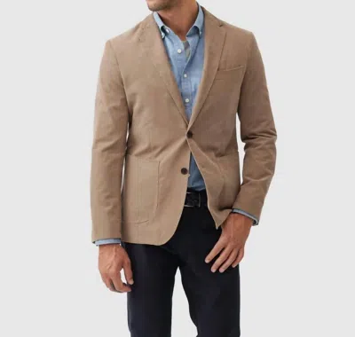 Rodd & Gunn Saint Bathans Sportcoat Jacket In Tan
