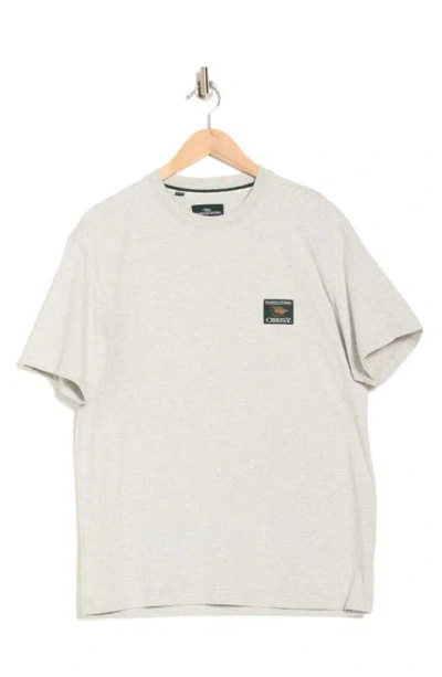 Rodd & Gunn The Angler Patch Cotton T-shirt In Smoke