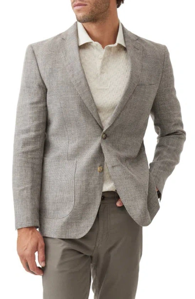 RODD & GUNN RODD & GUNN THE CASCADES SLUB LINEN & WOOL SPORT COAT