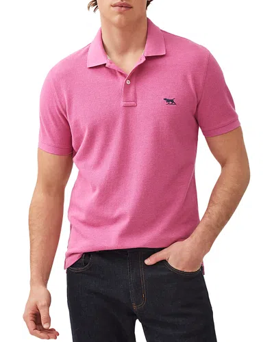Rodd & Gunn The Gunn Slim Fit Polo Shirt In Flamingo