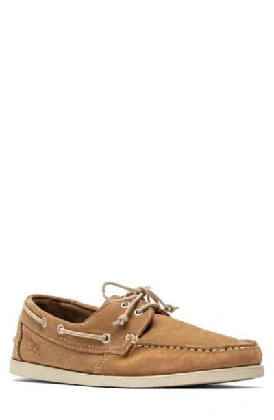 Rodd & Gunn Viaduct Boat Shoe In Tan