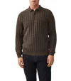 Rodd & Gunn Walter Peak Ribbed Polo Sweater In Multi