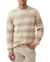 Rodd & Gunn Wave Break Crew Neck Sweater In Camel