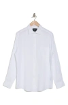 Rodd & Gunn Willowbank Sports Fit Linen Button-up Shirt In White
