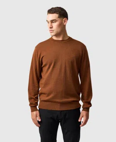Rodd & Gunn York Bay Knit In Tobacco