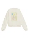 Rodebjer Abstract-print Cotton Sweatshirt In White