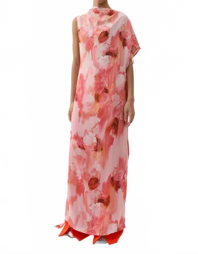 Rodebjer Alana Dress In Blurry Flower Apricot In Multi
