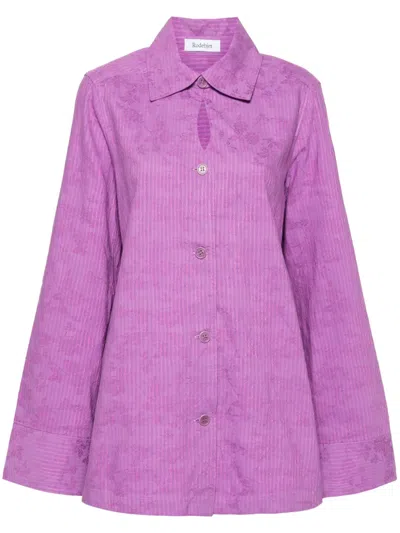 Rodebjer Bahar Striped Shirt In Multicolor