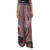 Rodebjer Berta Flower Pants In Moonscape Purple In Purple