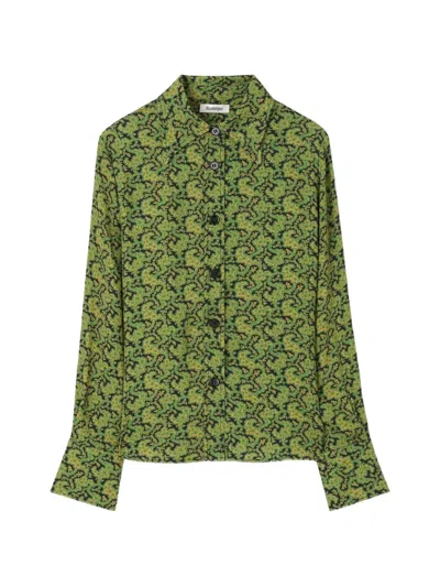 Rodebjer Boni Paisley-print Shirt In Green