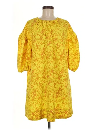 Pre-owned Rodebjer Casual Dress In Yellow