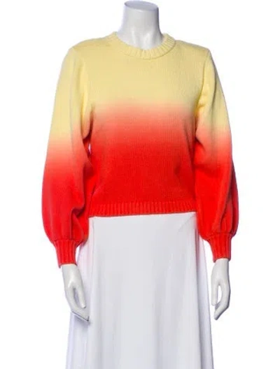 Pre-owned Rodebjer Crew Neck Sweater In Orange