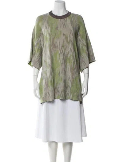 Pre-owned Rodebjer Crew Neck Sweater W/ Tags In Green