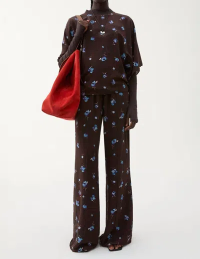 Rodebjer Ezra Pants In Sweet Violet Brown