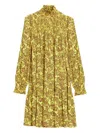 Rodebjer Floral-print Midi Dress In Green