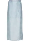 Rodebjer Graziela Floral-embroidered Skirt