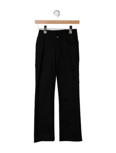 Pre-owned Rodebjer High-rise Straight Leg Jeans W/ Tags In Black