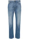 Rodebjer Organic Cotton Straight-leg Jeans In Blue