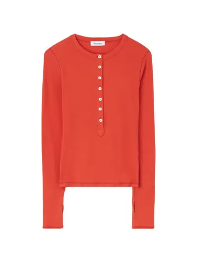 Rodebjer Kiara Long-sleeve Blouse In Animal Print