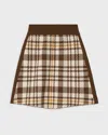 Rodebjer Kjol Tendai Eco Check Brun