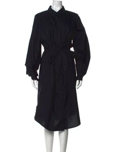 Pre-owned Rodebjer Knee-length Dress In Black