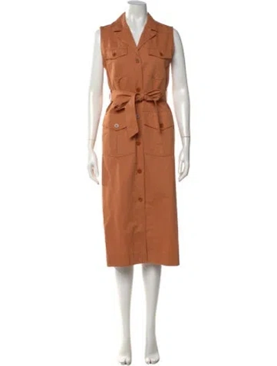 Pre-owned Rodebjer Knee-length Dress In Orange
